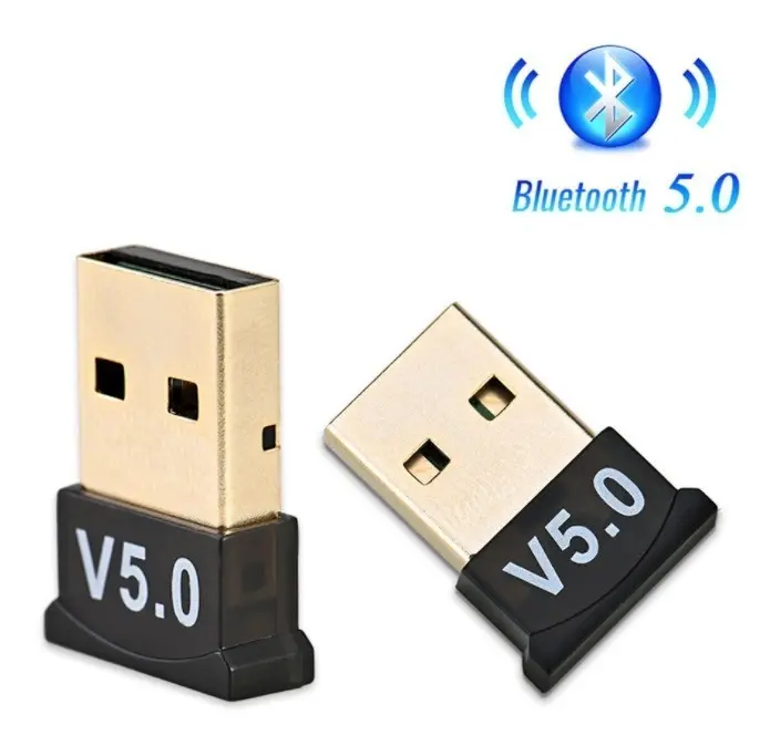Adaptador Bluetooth USB V5.0 Dongle para PC Notebook